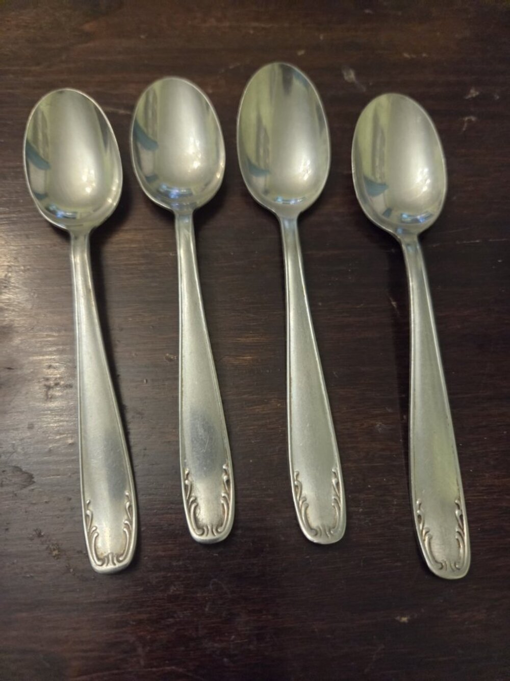 Set 4 Demitasse Spoons Wusthof Hallmark Stainless Flatware Germany